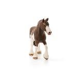 Schleich Farm World, Realistic Horse Toys for Girls and Boys, Clydesdale Mare Horse Figurine, Ages 3+