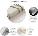 Redland Art Vintage Horse Wall Art Framed Canvas Print - Caballos Decoracion for Western Ranch, Christian Country Home Decor, Rustic Living Room Picture, 11.5x15