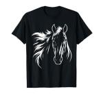Cute & Elegant Horse Silhouette art for Horse Lovers T-Shirt