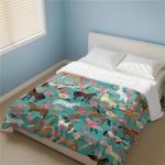 Horse Fleece Blanket Super Soft Cozy Throw Blanket Throw 40X50inch, Lightweight Fuzzy Comfy Textured Flannel Blanket Warm Plush Throw Blankets for Couch, Sofa, Bed