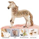 THINKBAY 8PCS 6" Large Horse Figurines Animal Toys for Kids, Realistic Plastic Farm Animal Figurines Toys for Toddlers, Horse Party Favors Birthday Gift Cake Toppers for Boys Girls