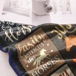 standhustle Horse Blanket Horses Gifts for Girls Women Just A Girl Who Loves Horse 50" X 60" Throw Blanket Christmas Birthday Present for Girls