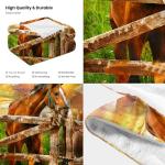 3D Horse Throw Blanket for Couch, Super Soft Fuzzy Throws Warm Comfortable Plush Fleece Blanket, Fashion Decorative Flannel Fleece Blanket for All Season(50 x 60 in, Horse & Pasture)