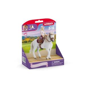 Schleich Horse Club - 6 PC Sofia and Blossom Playset - with Western Rider Action Figure and Horse Figurine - Kids Ages 5+