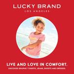 Lucky Brand Girls' Long Sleeve Graphic T-Shirt, Tagless Cotton Tee with Fun Designs, Parchment Horse Meadow, 16