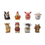 Fisher-Price Little People Toddler Toys Farm Animal Friends 8-Piece Figure Set for Pretend Play Ages 1+ Years