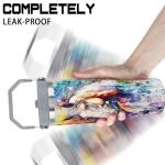 Unyopsa Horse Stuff Gifts for Women Girls, 30oz Horse Tumbler with Handle, Gift for Men Lovers, Stainless Steel Insulated Water Bottle Tie Dye Cup Mug