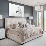 Empire Art Direct White Horse 2 Frameless Tempered Glass Black and White Wall Art, 48" x 32" x 0.2", Ready to Hang
