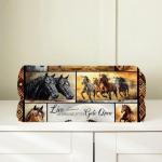 Kylora Horse Blanket Horses Throw Blankets Cozy Fleece Flannel Stuff Plush Lightweight Bedding Lover Gifts for Men Women Adults for Couch Sofa Bed Decor 40"X50"