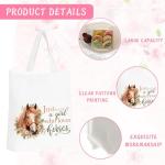 CIXICM Horse Tumbler Gifts, Just a Girl Who Loves Horse Including 20 oz Stainless Steel Tumbler with Lid and Straw, Reusable Tote Bag Socks Themed Birthday Gifts for Women Girls Animals Lovers