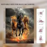 Horse Blanket Horse Throw Blanket Super Soft Plush Flannel Fleece Bedding Gifts for Boys Girls Men Women Lovers Adults Stuff for Couch Sofa Bed Room Decor 40"X50"