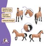 Schleich Horse Club - 5PC Horse Figurine Playset - Realistic Horses for Girls and Boys - Equestrian Toy Set for Kids Ages 5+ | 77725