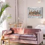 Rustic Religious Horse Wall Art God Says You Are Picture Inspirational Bible Verse Painting Horse Gifts for Girls Framed Modern Artwork for Girls Bedroom Home Decor 12x16 inch