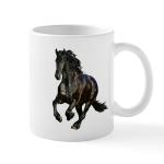 CafePress Black Stallion Horse Mug 11 oz (325 ml) Ceramic Coffee Mug