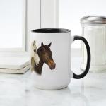 CafePress Horse Large Mug 15 oz (444 ml) Ceramic Coffee Mug