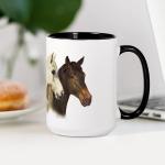 CafePress Horse Large Mug 15 oz (444 ml) Ceramic Coffee Mug