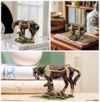 JWT Astyle Thoroughbred Horse Hinged Trinket Boxes Jewelry Box .Horse Figurines Home Decor Gifts for Women