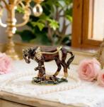 JWT Astyle Thoroughbred Horse Hinged Trinket Boxes Jewelry Box .Horse Figurines Home Decor Gifts for Women
