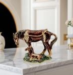 JWT Astyle Thoroughbred Horse Hinged Trinket Boxes Jewelry Box .Horse Figurines Home Decor Gifts for Women