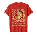 Chinese New Year 2026 Year of The Horse T-Shirt