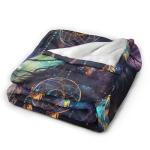 Fantasy Horse Throw - Soft Warm Cozy Fleece Blanket for Couch, Sofa, Bed - 50"x40" - Gifts for Girls, Women, Men, Kids, Adults