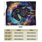 Fantasy Horse Throw - Soft Warm Cozy Fleece Blanket for Couch, Sofa, Bed - 50"x40" - Gifts for Girls, Women, Men, Kids, Adults