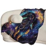 Fantasy Horse Throw - Soft Warm Cozy Fleece Blanket for Couch, Sofa, Bed - 50"x40" - Gifts for Girls, Women, Men, Kids, Adults