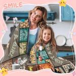 AICLIV Horse Gifts for Girls Women, Horse Lover Gifts for Girls, Gifts for Horse Lover, Just A Girl Who Love Horse Blanket for Girls Kids, Horse Gifts for Christmas Birthday, Horse Blanket 50" X 40"