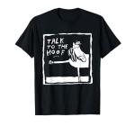 Funny Womens Funny Talk to The Hoof Horseback Riding T-Shirt