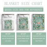 Horse Blanket Gifts for Girls Women Soft Flannel Horse Throw Blanket Horses Gift Merch Stuff for Room Decor 50"X40"