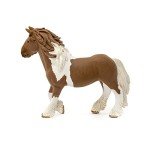 Schleich Farm World Realistic Tinker Mare Horse Figurine - Highly Detailed and Durable Farm Animal Toy, Fun and Educational Play for Boys and Girls, Gift for Kids Ages 3+