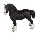 Safari Ltd. Shire Stallion Figurine - Lifelike 5" Horse Figure - Educational Toy for Boys, Girls, and Kids Ages 3+