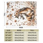 Homieblanket Horse Blanket for Boys Girls, Cool Horse Themed Design Printed Throw Blankets for Kids Lap, Chair Sofa, Warm Soft Cozy Blanket, 40"x 50"