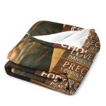 Horse Gifts: Soft Warm Cozy Fleece Blanket for Kids & Adults - 40"x50"