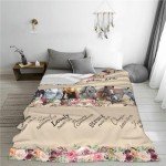 Horse Blanket Horse Decor God Says You Are Throw Blanket Super Warm Soft Plush Lightweight Fleece Flannel Bible Verse Blanket Horse Gifts for Women Girls Boys Men Kids for Winter Couch Bedding 40"X50"