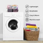 Jekeno Horse Blanket Gifts for Women - Animals Horse Head Print Soft Warm Cozy Fuzzy Sherpa Throw for Kids Girls Boys Adults Christmas Birthdays Present Decor Home Couch Chair Bed Sofa 50"x60"