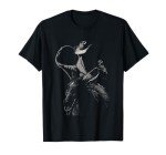 Rodeo Cowboy Dark Western Horse Art T-Shirt