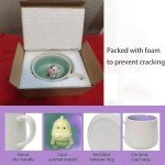 Biigming Horse Mug Animal Inside Mug 3D Ceramic Coffee Mug 12oz Coffee Cup Handmade Animal Figurine Holiday and Birthday Gift (Horse)