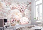 Komar 8-976 Spring Roses Wall Mural, Pink