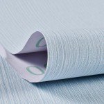 Haimin Grasscloth Wallpaper Textured 24in X 393in Fabric Contact Paper Light Blue Wall Paper Textured Linen Peel and Stick Self-Adhesive Thick Vinyl Embossed Film Wallpaper