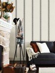 NuWallpaper Charcoal Langston Peel & Stick Wallpaper