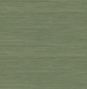NuWallpaper x Social Social Classic Faux Grasscloth Peel and Stick Wallpaper, Hunter Green