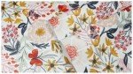 HAOKHOME Boho Peel and Stick Wallpaper Floral Wall Paper Removable for Bedroom White/Pink/Orange Contact Paper 17.3in x 9.8ft