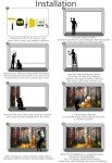 Wmjurel Autumn Sunshine in The Woods Wallpaper, Natural Landscape Mural, Modern Living Room Bedroom Backdrop Wall Mural(Non-self-Adhesive)