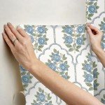 Floral Bazaar Green and Blue Peel and Stick Wallpaper