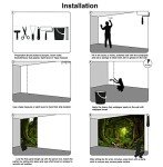Bormia Fantasy Forest Wall Mural 151"x105" Large Photo Wallpaper Landscape Wall Decal for Livingroom Bedroom (Paste Not Included)