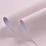 Haimin Grasscloth Wallpaper Textured 24in X 393in Fabric Contact Paper Pink Wall Paper Textured Linen Wallpaper Peel and Stick Self-Adhesive Thick Vinyl Embossed Film Wallpaper (Pink)