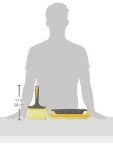 Amazon Basics Wallpaper Kit with Soft Grip Brushes, 7-Pieces