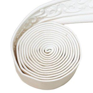WAPANE 180" x 3.1" 3D Wall Edging Self Adhesive, Pattern Molding Peel and Stick Wallpaper Border, Flexible Wall Base Moulding Trim Mirror Border Wall Lines