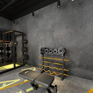 3YECAO 31"×1181" Extra Wide Big Thick Darker Grey Black Concrete Wallpaper Peel and Stick Removable Matte Textured 3d Dark Gray Concrete Cement Contact Paper for Store Coffee Room Gym Bedroom Bathroom